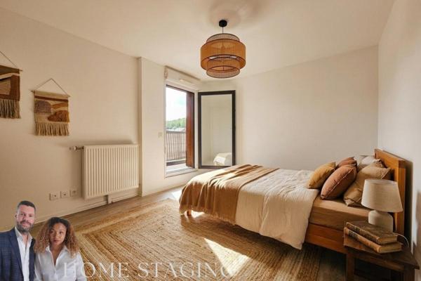 Appartement 3 pièces de 68 m², Noisy-le-Sec Centre avec terrasse, balcon et parking!