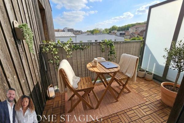 Appartement 3 pièces de 68 m², Noisy-le-Sec Centre avec terrasse, balcon et parking!