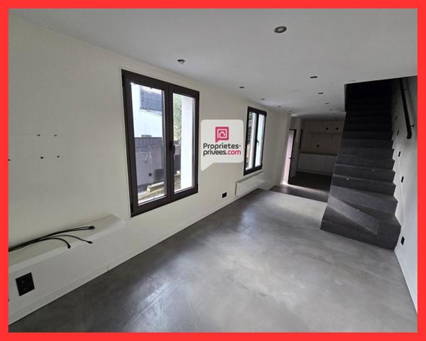 93370 MONTFERMEIL - Secteur Mairie -Maison 2 pièces 54,34 m² -1 Chambre -Terrasse- Stationnement 1cave -