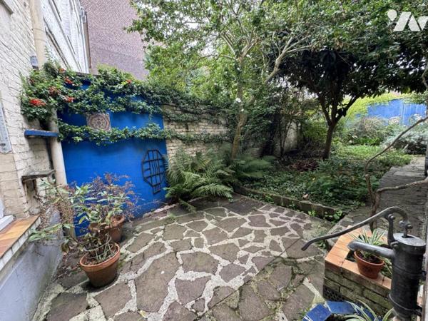 Maison vieux Valenciennes avec jardin et dépendance 3 chambres + grenier 