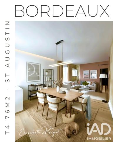 Appartement à vendre 3 pièces 76 m² Bordeaux