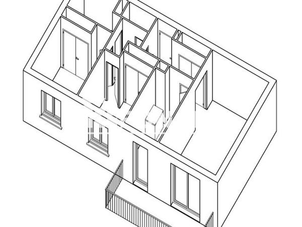 Location Appartement 3 pièces 62.66 m² - BERTRANON Tarnos 40220