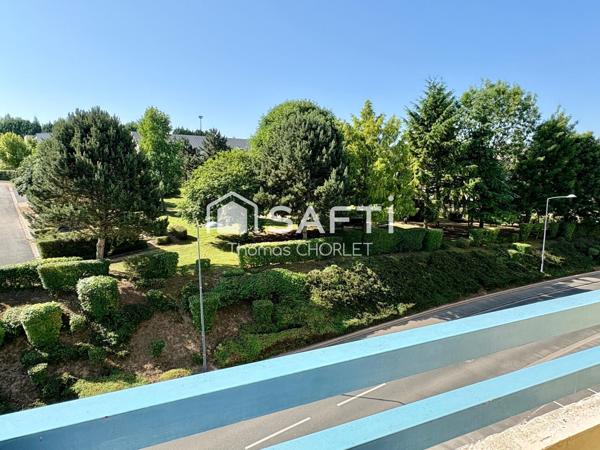Bel appartement lumineux avec balcon, cave et garage