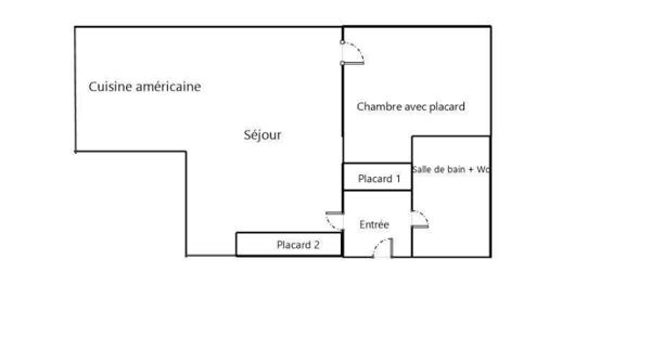 Appartement à vendre 2 pièces 44,04 m² Saint-Denis