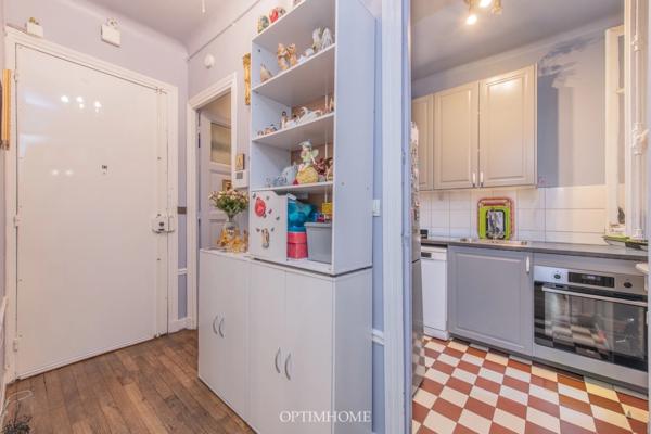 – PORTE DE SAINT-CLOUD – APPARTEMENT TRAVERSANT 2 PIECES - 42 m² – BALCONS – CHARME DE L’ANCIEN