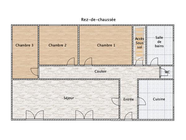 Maison 5 pièces - 80 m² Exclusivité efficity