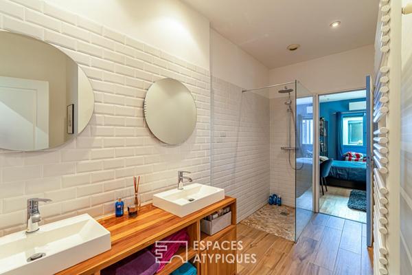 Maison loft d’exception avec terrasse plein ciel, quartier Bécon