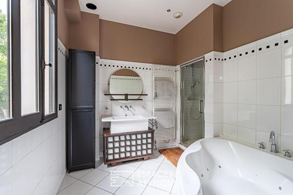 Maison loft d’exception avec terrasse plein ciel, quartier Bécon