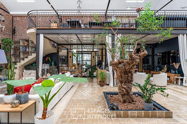 Maison loft d’exception avec terrasse plein ciel, quartier Bécon