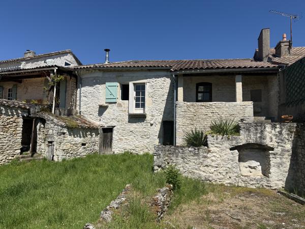 Lauzerte (82110) Lauzerte Deux maisons en pierre avec grange et jardins