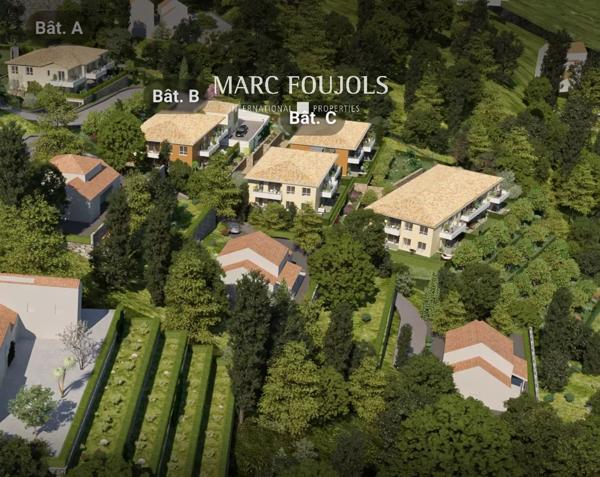 L’appartement neuf 3 pièces vue mer avec balcon et parking sur la hauteur de Menton