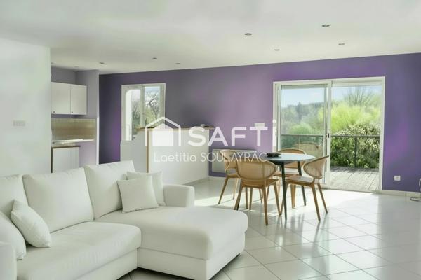 Maison d'habitation d'environ 92 m² sur sous-sol