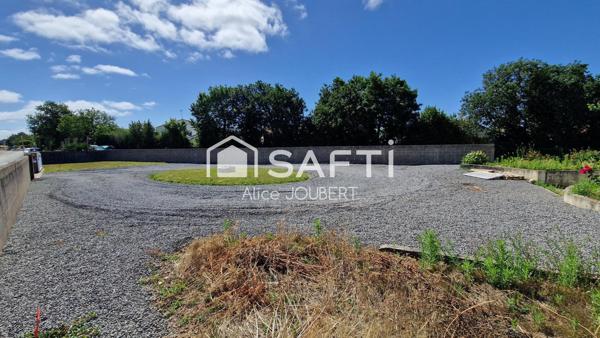 Beau terrain à bâtir, d'une superficie de plus de 400 m2, à Talmont Saint Hilaire