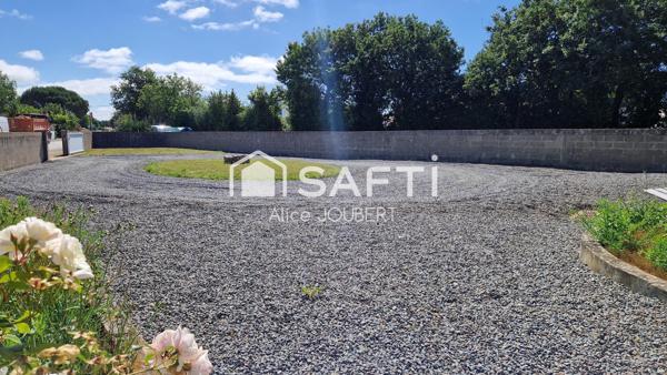Beau terrain à bâtir, d'une superficie de plus de 400 m2, à Talmont Saint Hilaire