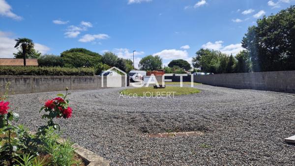 Beau terrain à bâtir, d'une superficie de plus de 400 m2, à Talmont Saint Hilaire