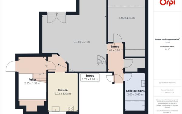 Appartement à louer    5 pièces • 115 m2 Holtzheim