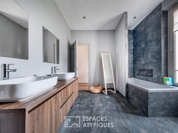 La Maison de caractère entièrement rénovée avec un jardin sans vis-à-vis