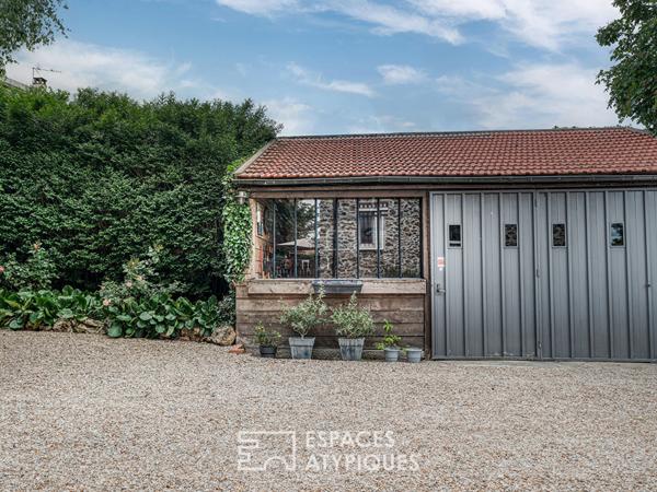 La Maison de caractère entièrement rénovée avec un jardin sans vis-à-vis