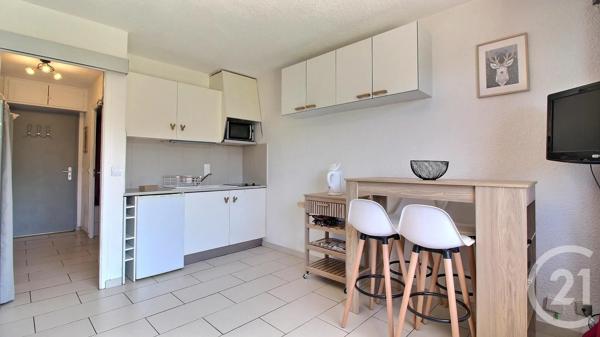 Appartement F1 à vendre  1 pièce - 22,79 m 2   THOLLON LES MEMISES  - 74