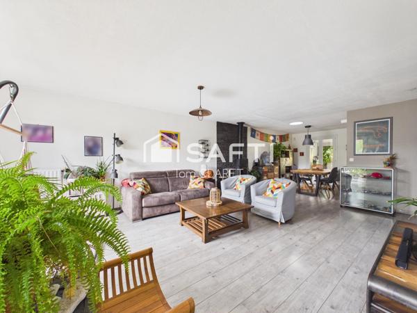 Maison 4 chambres avec piscine, garage et chalet à Cestas Gazinet