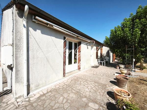 Maison de plain-pied – 4 chambres – 120 m² – Lencloître