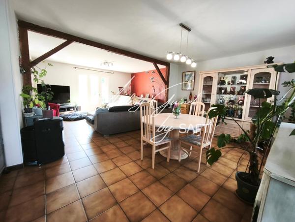 Maison de plain-pied – 4 chambres – 120 m² – Lencloître