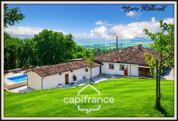 Propriété de charme 250m² habitable, avec piscine, 3 hectares de terrain et potentiel d'activité touristique