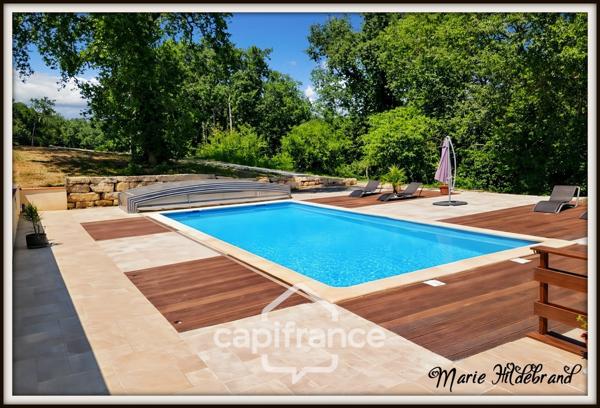 Propriété de charme 250m² habitable, avec piscine, 3 hectares de terrain et potentiel d'activité touristique