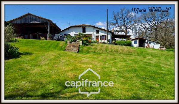 Propriété de charme 250m² habitable, avec piscine, 3 hectares de terrain et potentiel d'activité touristique