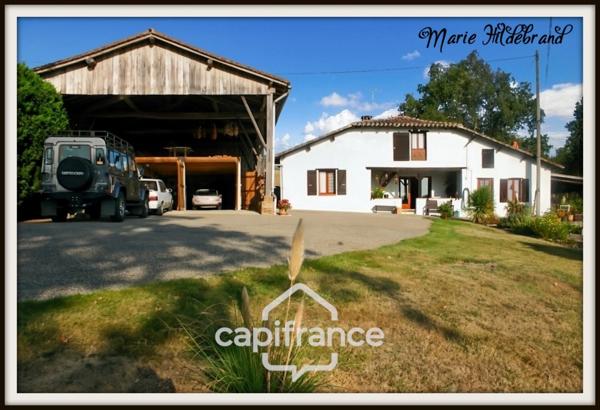 Propriété de charme 250m² habitable, avec piscine, 3 hectares de terrain et potentiel d'activité touristique