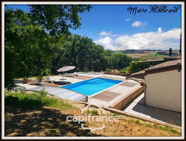 Propriété de charme 250m² habitable, avec piscine, 3 hectares de terrain et potentiel d'activité touristique