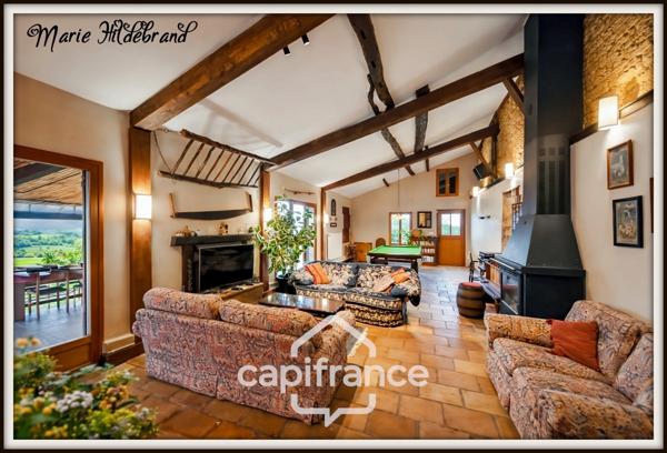 Propriété de charme 250m² habitable, avec piscine, 3 hectares de terrain et potentiel d'activité touristique