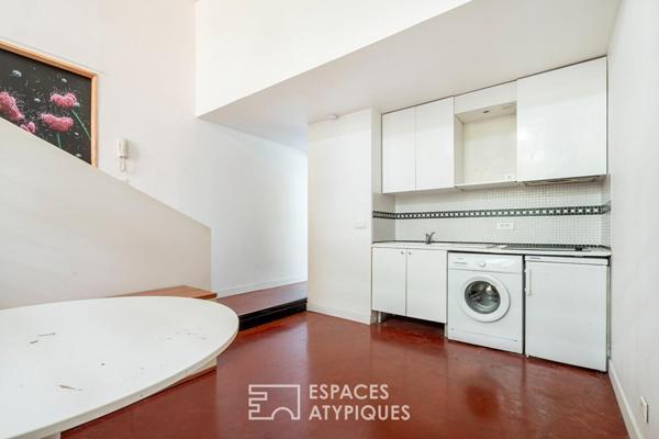 Appartement d’architecte avec jardin