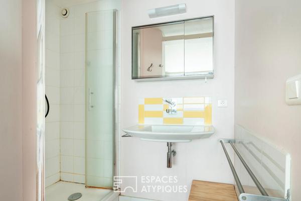 Appartement d’architecte avec jardin