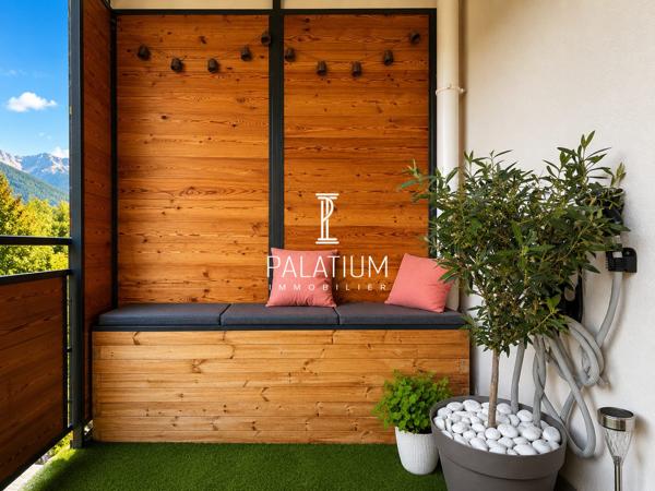 Appartement deux pièces avec terrasse dans résidence de standing