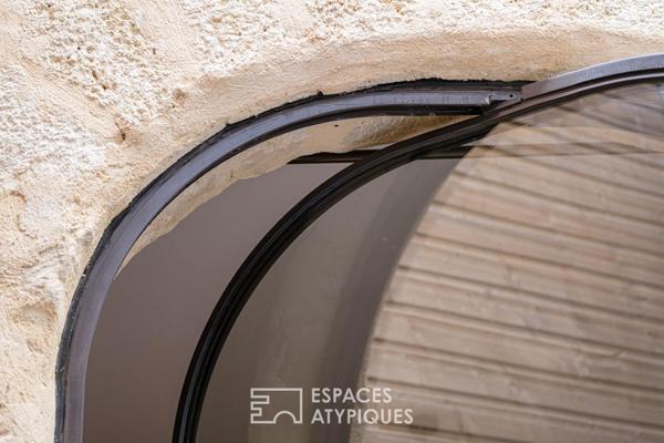 Appartement rénové par architecte avec patio