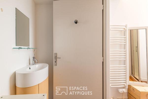 Appartement rénové par architecte avec patio