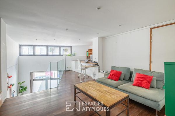 Appartement rénové par architecte avec patio