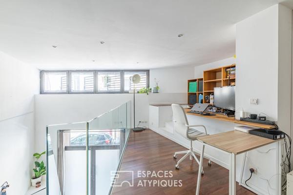 Appartement rénové par architecte avec patio