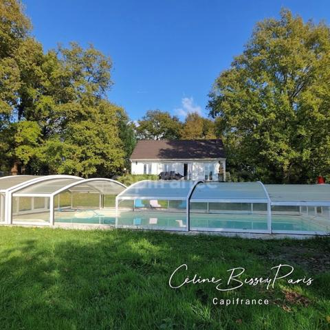 Maison 3 chambres, piscine 12X6 avec abri, terrain 3720M2 CHARNY (89)