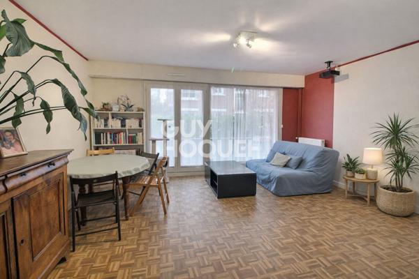 APPARTEMENT 3 PIECES 71.17m² - CALME, TRAVERSANT, BALCON, PARKING, GARE RIVE DROITE A PIED