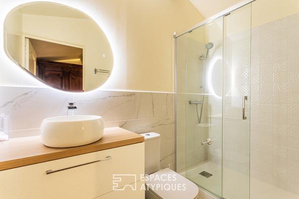 Propriété de deux maisons avec atelier et jardin d’artiste