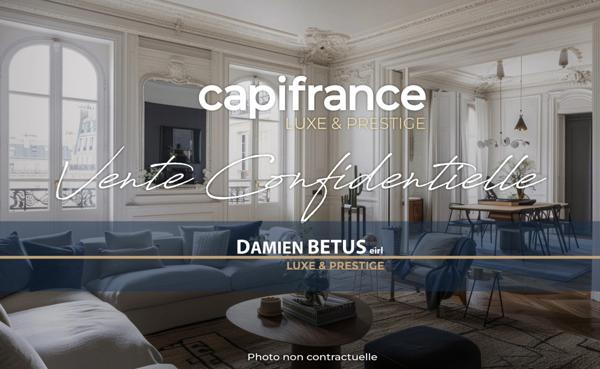 Appartement de prestige à vendre 7 pièces NANTES CENTRE (44), garage et parking