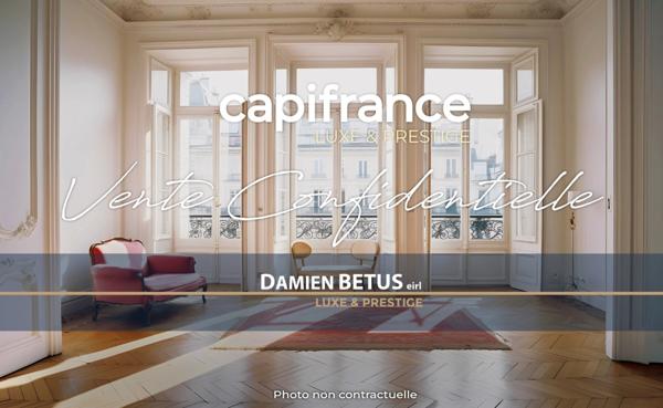 Appartement de prestige à vendre 7 pièces NANTES CENTRE (44), garage et parking