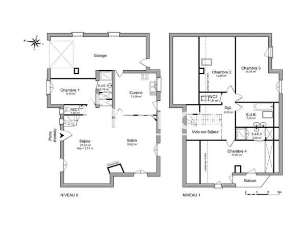 Location Maison 6 pièces 141.91 m² - 29 ALLEE DU GOLF Pulnoy 54420