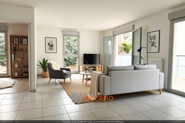 Appartement à vendre, 4 pièces - Rillieux-la-Pape 69140