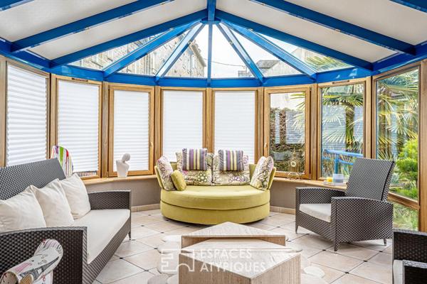 Maison de ville rénovée avec piscine