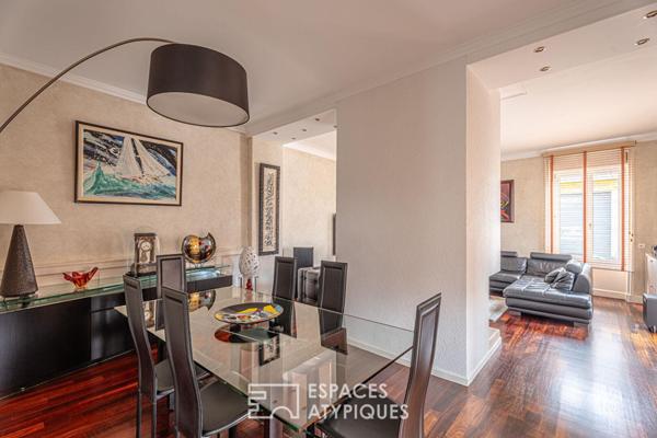 Maison de ville rénovée avec piscine