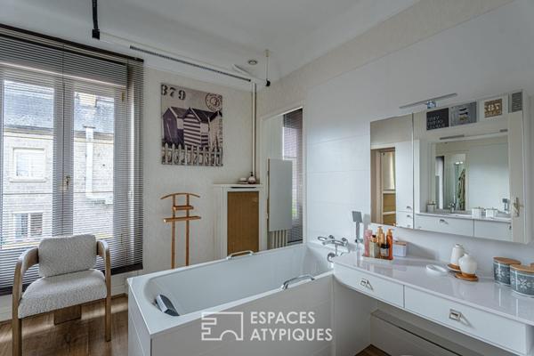 Maison de ville rénovée avec piscine