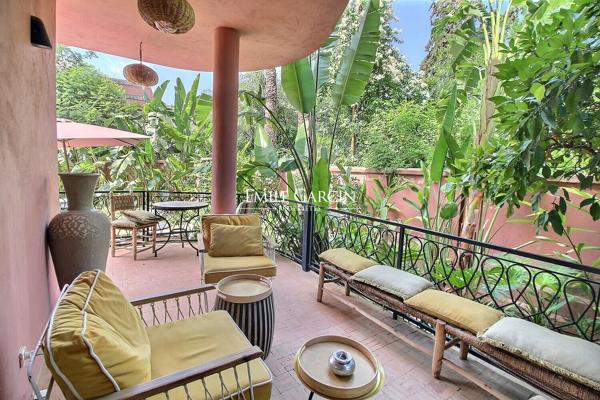 Unique, villa  à vendre au coeur du centre-ville de Marrakech